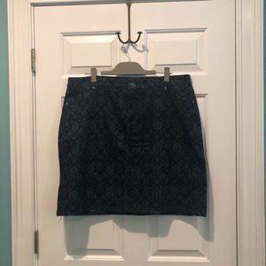 CJ Banks Denim Print Skort Women's Size 18W
